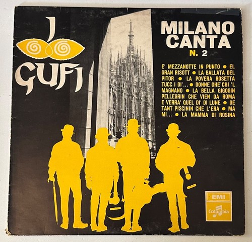 Gufi milano canta 2 lp - milano,